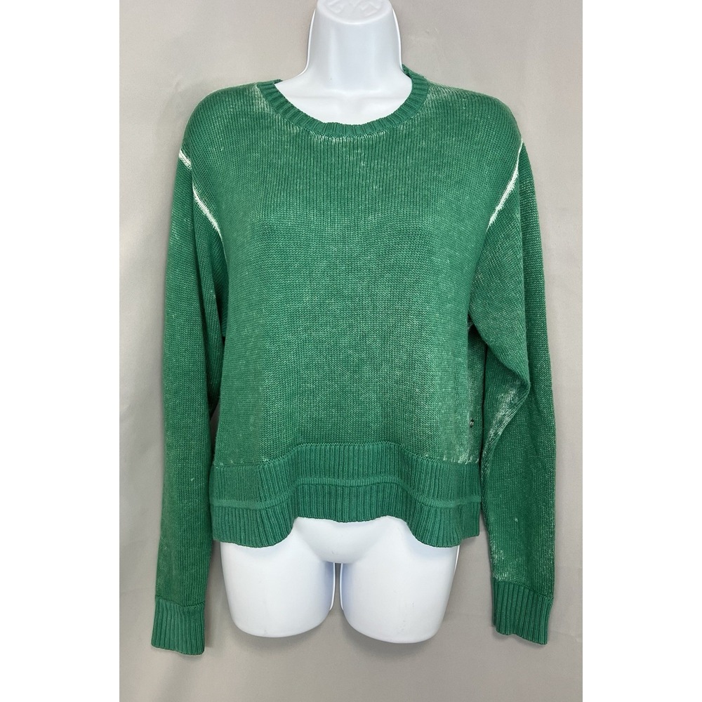 Lululemon Hazy Day Sweater Ocean Air‎ / Maldives Green EUC